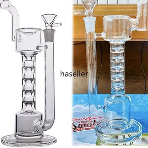 Glass Bubbler Heady Glass Water Pipes Unique Bong Hookahs Dab Rigs Cigarette Smoking Accessories With 14mm Bowl