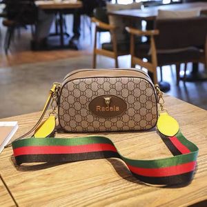 Lufengliu G Vintage Kaplan Kafası Omuz askılı postacı çantaları Erkek Kadın Moda Kamera Bel Çanta Tasarımcı Çanta ile Kayış Crossbody Çanta