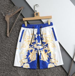 Summer travel men's beach pants Hawaiian fashion men's and women's wide shorts.top5