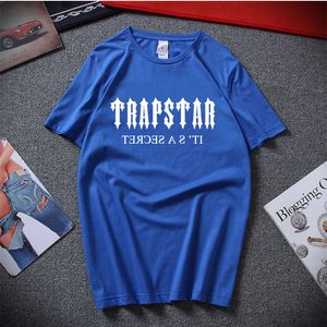 Designer New Brand Trapstar Fashion Men's T-shirts kl￤der XS-2XL MENS KVINNA MODE MEN BOMOLLPRINS CASIAL LOOK TEESHIRT 2023