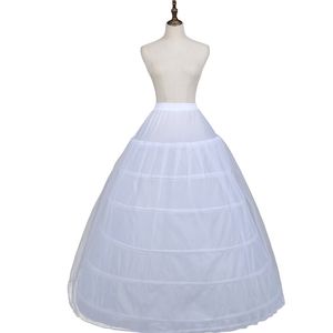 Petticoats Mariage Justerbar 6 Hoops Ball Gown Brud Petticoat Marriage Crinoline Underskirt Bröllopstillbehör