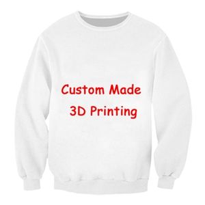 Jumeast Männer Frauen 3D Übergroße Männlich Weiblich Mantel Sweatshirt Langarm Erstellen Sie Ihr Eigenes Kunden Design Anime P o Star DIY 220704