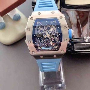 Zegarki Projektant na rękę luksusowe mechaniki męskie zegarek Richa Milles Business Prreisure RM35-02 Automatyczne mechaniczne r cienkie stalowe taśmę męską