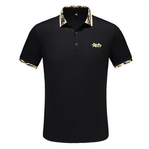 2022 Designer Streifen Poloshirt T-Shirts Schlange Polos Biene Blumen Herren High Street Fashion Pferd Polo Luxus T-Shirt V00039