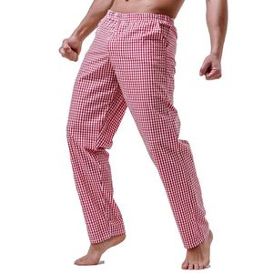 Mäns sömnkläder Män bottenbyxor Casual Home Pyjama Bekväm bomullsmaterial Löst sport underbyxor Basis Wear Soft Clothes Nightw