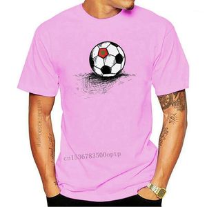 T-shirt da uomo 2022 T-shirt estiva O-Collo Moda Casual Alta qualità Marocco Soccers Ball Flag Jersey - T-shirt marocchine