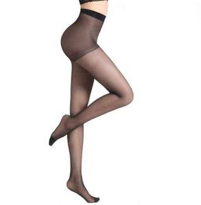 3 paia 2021 Calze lunghe da donna Seta Ultra Sheer Summer Collant ad alta elasticità Collant Nero Beige Caffè Grigio T220808