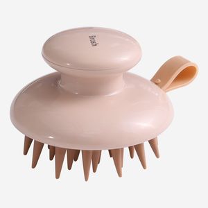 Kaliteli silikon kafa gövde kafa derisi masaj fırçası şampuan saç yıkama tarağı duş banyo spa fırça