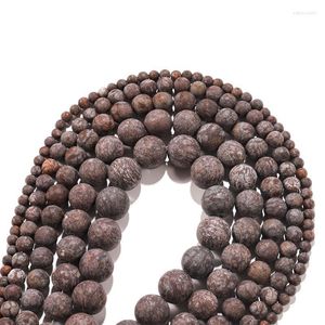 Other 1strand 4-10mm Dull Polish Matte Snow Stone Round Loose Beads For Jewelry Making Diy Bracelet Necklace Accessories 15 Incher Edwi22