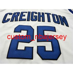 C2604 #25 Kyle korver Creighton bluejays Universidad Basketball Jersey Size S-4XL or C2604 any name or number jersey
