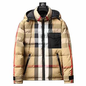 2023 Herren -Down Jacke Winter Down Jacke mit Kapuze Dicke Coat Designer Winter Parka luxuriöses Männerpaar Parka Top Wintermantel warmer Windschutz