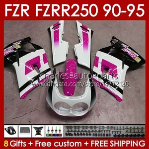 Телообразное уголок для Yamaha FZR250R FZRR FZR 250R 250RR 1990 1991 1992 1993 1994 1995 143no.124 FZR250RR FZR-250R FZR-250 FZR250 FZR 250 R RR 90 91 92 93 94 95 Fairing Glossy Rows