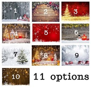 Christmas Photography Backdrops Winter Snow Baby Newborn Photo Booth Backgrounds for Photocall Studio Photographic Vinyl Fabric T200318