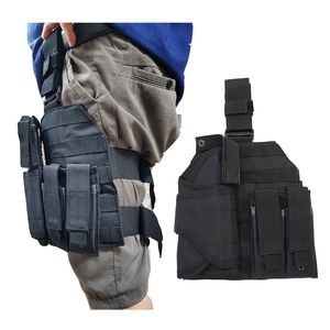 Tactical Molle Plate Leg Bag Pack Holster Pouch Outdoor Assault Combat No17-227B