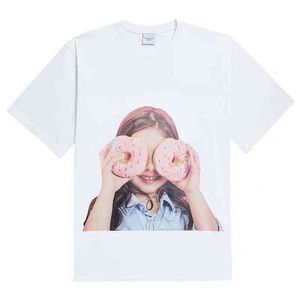 Marca Chao Spot adlv donut manga curta de manga curta Men e mulheres amantes Halte Bear Top Summer 4 Tshirts Brands T-shirt Fashion B26