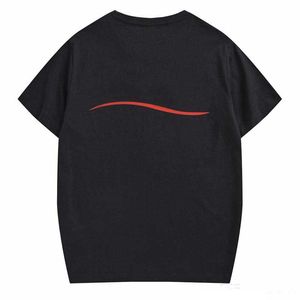 2022販売デザイナーTシャツメンズトラップスター高品質の男性女性カップルカジュアルベアーブ通気性白いブラックグレーメンズラウンドネックシャツティー5色S-5XL