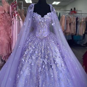 مخصصة مخصصة للمراهقين فتيات الفتيات لفساتين Quinceanera حبة اللف الحلو 15 Girls Prom Shaw