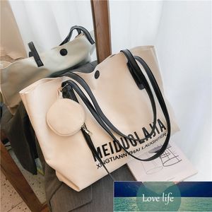 Bolsa de moda nova bolsa de ombro de grande capacidade verão grande simples graciosamente as bolsas femininas coreanas