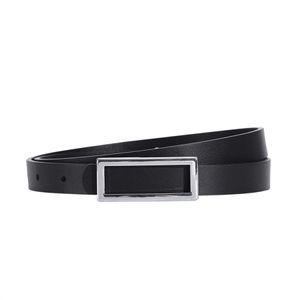 Nicho para melhorar o temperamento Design de cinto de couro da moda de jeans Belt Belt Feminino Trendência de Chapé de Chapão All-Match