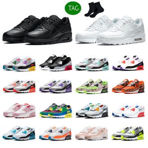 Kobiety mężczyzn do biegania Buty Triple Black White Reverse Duck Camo Outdoor Teens Treners Zapatos 90s Designer Sneakers 36-45