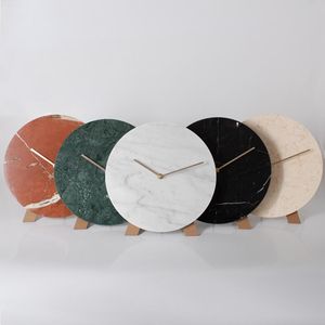Wall Clocks Design Of Natural Marble Stone Clock For Home DecorWall ClocksWall