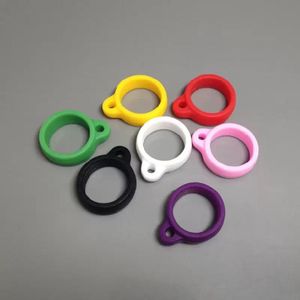 Wholesale mixed price resale online - Factory Price Ecig Battery Lanyard Necklace Rings Mixed Colors String Chain Soft Rubber Silicone Ring Sling For E Cigarette Evod Vape Pen Pod Puffs