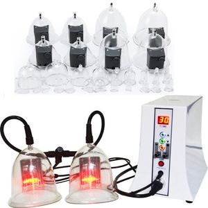 35 Cups Vacuum Therapy Massage Slimming Bust Enlarger Breast Enhancement BODY SHAPING Butt Lifting Home use Health Care Machine243S on Sale