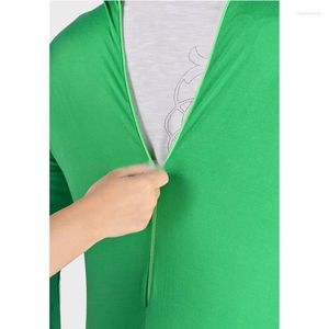 Basker Green Full Bodysuit Invisible Effect Stretchy Dispping Mans Body Suit Men's Women's Making Chromakey Unisex Costume Davi22