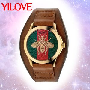 Orologio da uomo Montre De Luxury di alta qualità Tiger Bee Snake scheletro cinturino in pelle orologio donna uomo coppia classico orologio da polso regalo per le vacanze