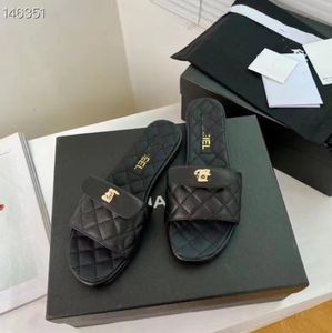 Women Embroidered Cotton Slippers Black Deep Blue Green Canvas Leather Flat Slides Womens Multicolor Embroidery Slipper Home Flip Flops