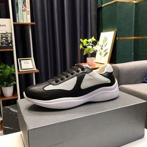 Luxur Designer av högsta kvalitet Sneakers Mens skor äkta lädertränare män fritid sport dubbel luft permeabel importerad kalvskinn är storlek38-45 mkjjpuy00004