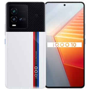 원래 Vivo IQOO 10 5G 휴대폰 8GB 12GB RAM 256GB 512GB ROM SNAPDRAGON 8 PLUS GEN 1 50MP NFC Android 6.78 