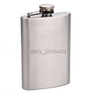 4oz Portable Stainless Steel Hip Flask Flagon Whiskey Wine Pot Leather Cover Bottle Funnel Travel Tour Drinkware Wine Cup VTMHP1707