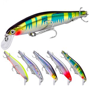 Alta qualidade K1626 MINNOW BURS PESQUISA DE PESQUISA - Jerkbait Sinking Lure Conjunto de iscas duras Crankbait para trutas peixes -gato plugue de pesca bluegill 5pcs/kit