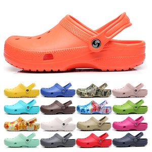 mode Tofflor Träskor Sandaler Slip On Casual Strand Vattentäta Skor svart vit gul män Klassisk Omvårdnad Sjukhus Kvinnor Tofflor Arbete Medicinsk