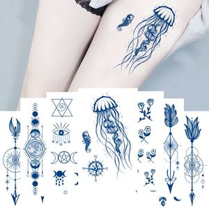 Wholesale permanent tattoos for sale - Group buy Herbal Semi Permanent Tattoo Stickers Juice Tattoo Stickers Lasts Day Male Female Sexy Tattoo