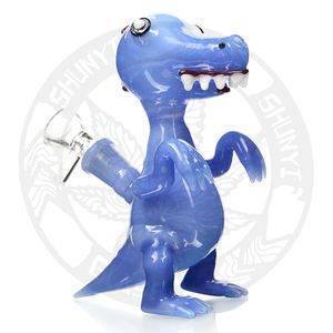 6 Zoll Dinosaurier ￖl Rigs Mini niedliche Dab Rig Shisha Rauchbongs f￼r Tabakbong Wasserpfeife Recyler