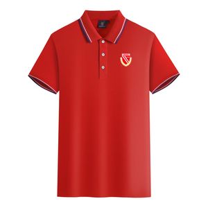 FC Energie Cottbus Men and Women Polos Mercerited Botton Lapel Lapo do oddychania Logo T-shirt można dostosować