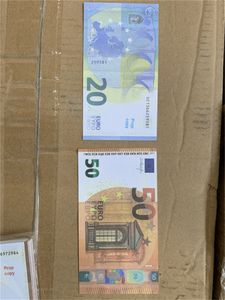 New Fake Money Banknote 10 20 50 100 200 US Dollar Euros Realistic Toy Bar Props Copy Currency Movie Money Faux-billets BES1216H44