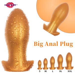 Enorme Plugue Anal ButtPlug Produtos Eróticos Para Adultos 18 Silicone S Bond Bundas Bolas Vaginais Expansers BDSM Brinquedos