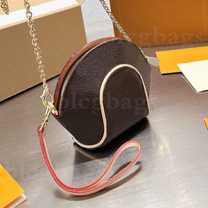 Women Fashion Shoulder Bags Shell Coin Purse Handbag Modern Classic Cross Body Flower And Star Print Wallet Card Holder