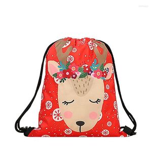 Outdoor Bags 2022 Christmas Bag Waterproof Swimming Backpack Double Layer Drawstring Sport Shoulder Water Portable For Stuff P30