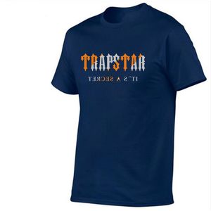 デザイナー tシャツ夏半袖男性女性デザイナー手紙スプレー Tシャツトラップスター tシャツ純粋な綿メンズヒップホップファッション高品質の服