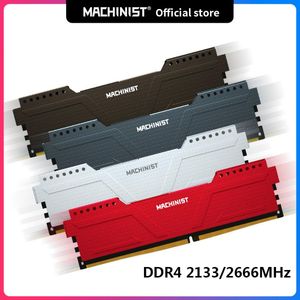 RAMs DDR3 DDR4 4GB 8GB 16GB Memoria Ram1600 2133 2666MHz Memory With Heat Sink Ram Pc Dimm For All MotherboardsRAMs