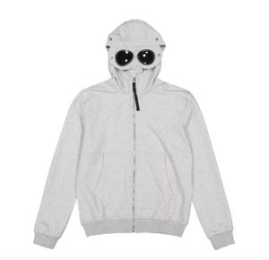 Tasarımcı Sweatshirts Saf Euro American Basit Kişilik Erkek Hoodies Trend Sıhhi Giysiler CP Ceket Şapka Gözlükleri Fermuar Hoodie