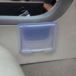 Car Organizer Phone Charger Cradle Garbage Mesh Card Holder Door Side Hanging Pocket Trash Bin Storage BoxCar