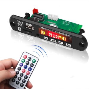 Bluetooth 5.0 Receiver Car Kit Mp3 Player Decoder Board Цвет экрана FM Radio TF USB 3,5 мм аудио для iPhone XS