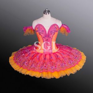 Scénario Arrivée Professional Tutu Dress Adult Women Kids Girls Girls Taille pour les performances du ballet ou la compétition à 1169 stage