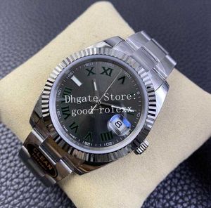 13 Style Watches Men Automatic Cal.3235 Eta Clean Factory Watch Mens 904L Steel Jubilee CleanF Wimbledon 41mm Flute Bezel Auto Date