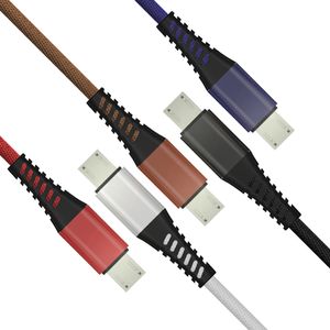 1M 3FT USB Type C Кабели 2.4a быстро зарядка микродан -синхронизация Cable V8 Cable V8 для мобильного телефона Samsung S8 Xiaomi Huawei